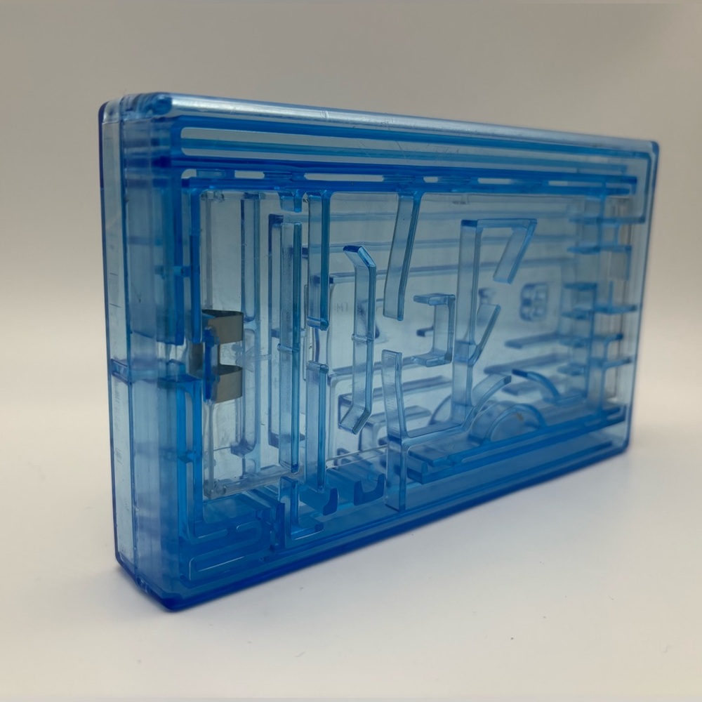 BILZ Blue Maze Puzzle Brain Teaser - Picture 3 of 8